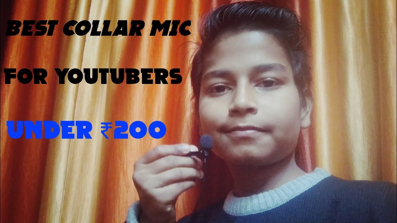 🔥Best Collar mic for youtubers (Under ₹200)🔥 YouTube