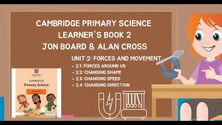 Cambridge Primary Science LB 2 Unit 2 Forces and Movement #class2 #cambridgeprimaryscience #force