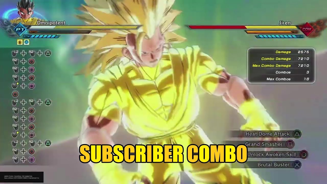 Xenoverse 2 Combo Retribution Arm Crash YouTube