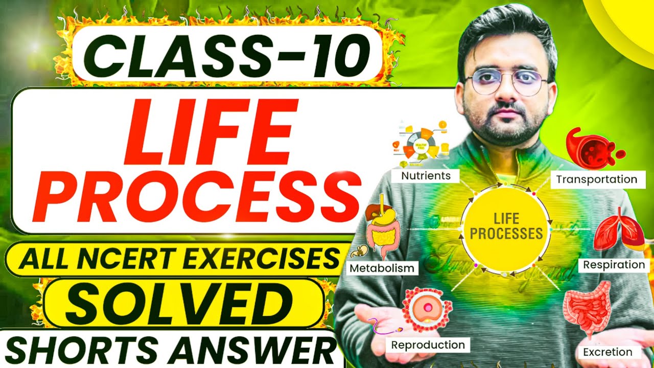 Life Processes Class 10th NCERT Question and Answer|| NCERT Solutions ...