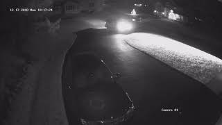 Amazon Delivery Driving Through Yard