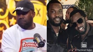 Kanye West Goes Off On Meek Mill \& Diddy On Drink Champs! \\