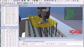 The Icam Uhf Cnc Simulation For Zimmerman Machine With A M-Torres Uhf, Cnc Simulation