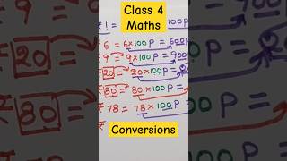 4th class|Maths|Conversions