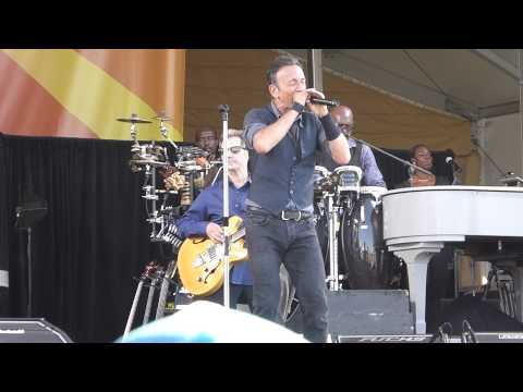 Bruce Springsteen, New Orelans Jazz Fest, May 3 2014, The River