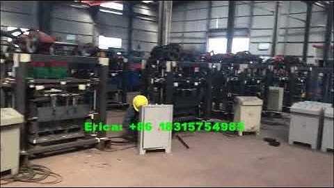 QT40-2 small concrete brick machine in workshop in factory