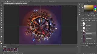 Quick Photoshop GIF animation of cityscape - Part 2