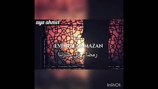 انشوده اهلا اهلا رمضان 🌙❤❤❤  Hoşgeldin,Hoşgeldin  Evimize Ramazan 🥰🥰🌙♥