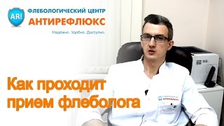 Как проходит прием флеболога(Подпишитесь на наш канал! Сайт клиники http://goo.gl/lCrTMO Мы Вконтакте http://vk.com/phleboscience Мы в Twitter https://twitter.com/phleboscience..., 2016-10-11T00:10:50.000Z)