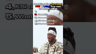 The last one is UNREAL 💀 | Ranking the best KSI & Sidemen try not to laugh clips pt 5