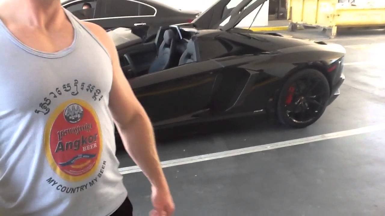 2015 Aventador Lamborghini Saturday Afternoon Oil Change