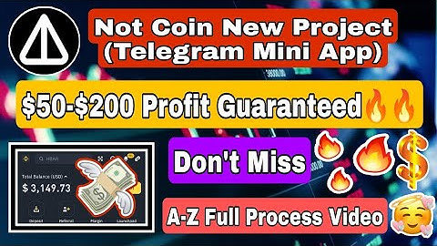 Not Coin New Project | Telegram Crypto Bots | Not Pixel All Details | Crypto Airdrop | How To Earn |