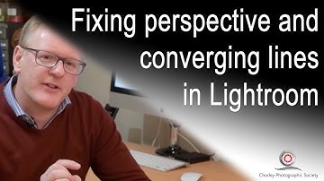 Fixing perspective and converging lines in Lightroom using transform, with Will Stead