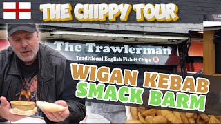 Chippy Review 5 - The Trawlerman, Wigan - Wigan Kebab and Smack Barm by The Chippy Tour 1,065 views 2 months ago 10 minutes, 56 seconds