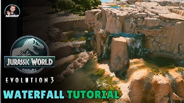 Jurassic World Evolution 3 - Waterfall Tutorial