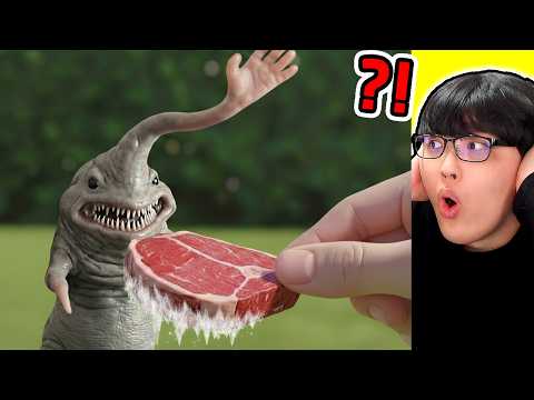 심해괴수 <strong>애완동물</strong> 키우기?! / 초대형 진화했더니?? [심해괴물/심해괴수]