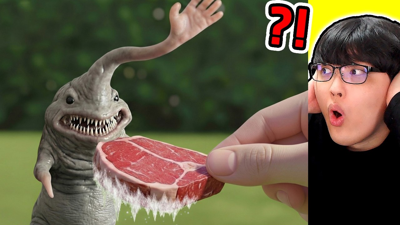 심해괴수 애완동물 키우기?! / 초대형 진화했더니?? [심해괴물/심해괴수]