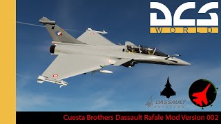 Cuesta Brothers Dassault Rafale Mod Version 002 Review | DCS | DCS World | Digital Combat Simulator