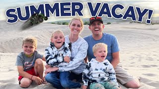 GIANT FAMILY SUMMER VACATION!  | Ellie and Jared