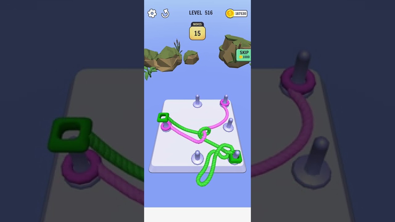 Go Knots 3D Level 516