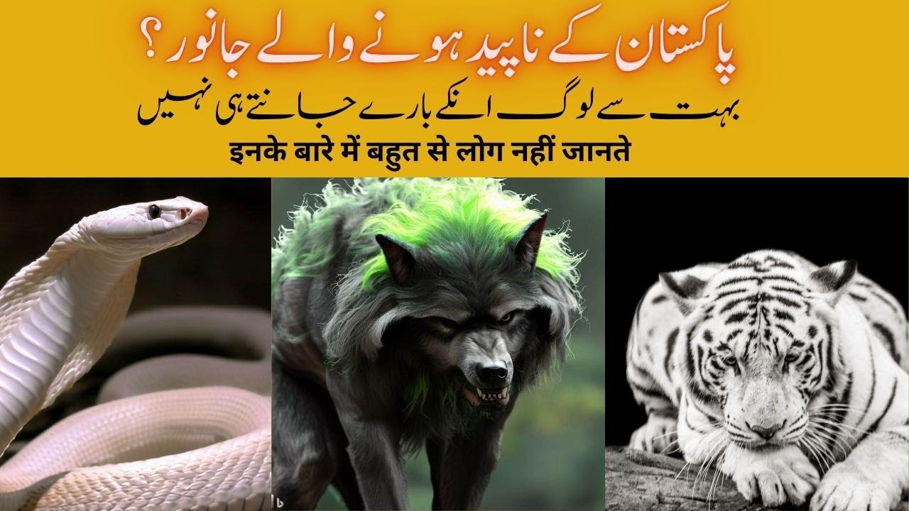 Beautiful Rare and Endangered Animals found in Pakistan | Wildlife of ...