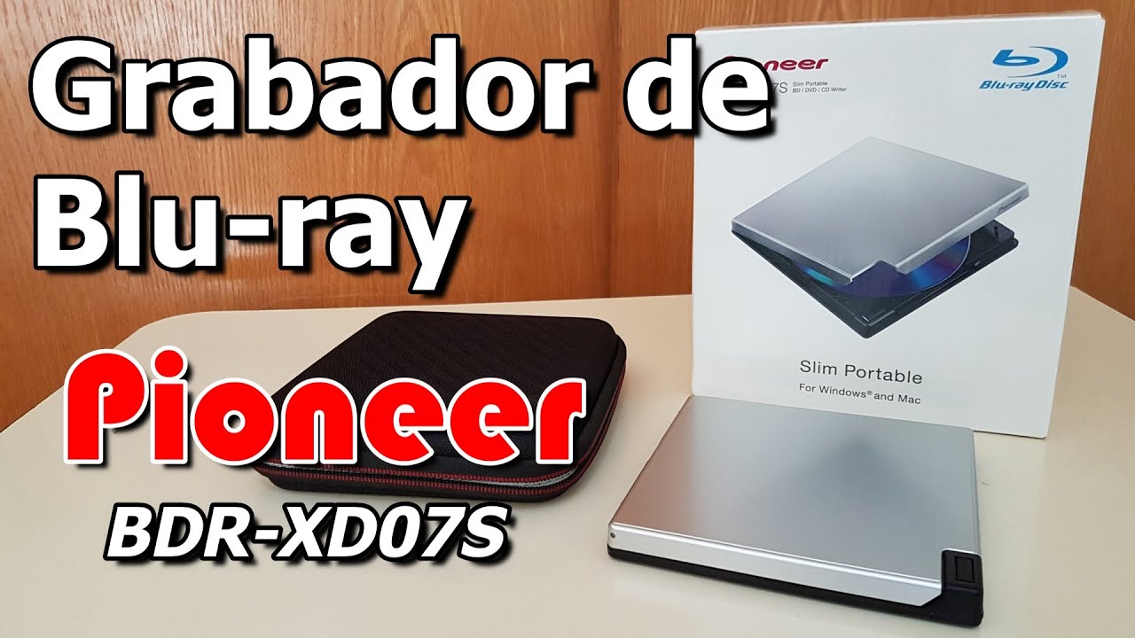 BDR-XS07TS, Pioneer, Lecteur de disque Blu-ray