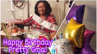 Vlogmas Day 19\&20! Happy Birthday Pretty Gma!!! Meet my new son!