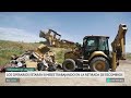 Comienza la retirada de 40.000 toneladas de escombros en el parque Tecnológico de Leganés