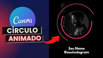 💡Dica Criativa CANVA com Círculo ANIMADO