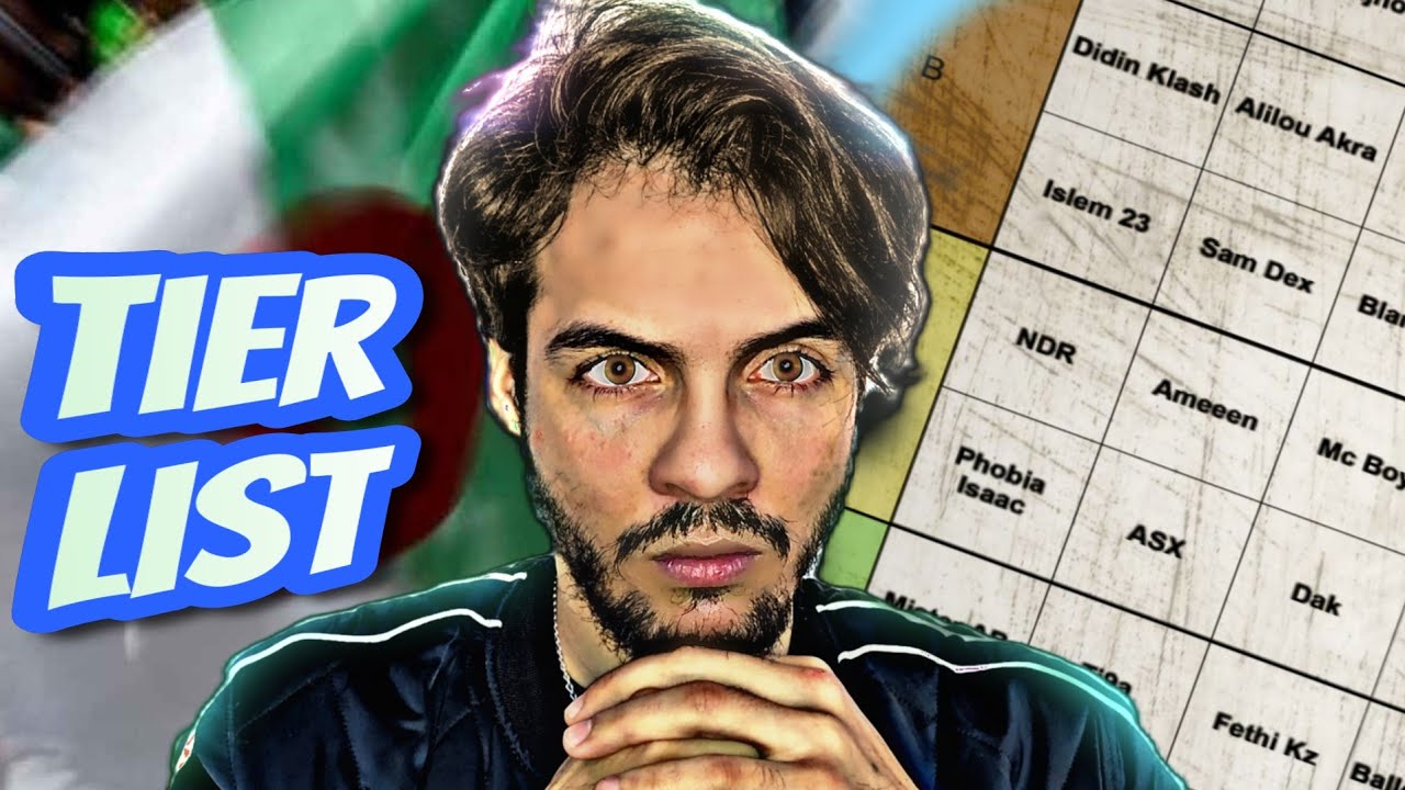 ALL ALGERIAN RAPPERS TIER LIST (Complete) - YouTube