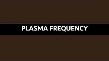 Plasma frequency