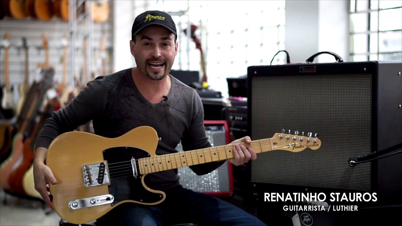 Review da Guitarra Fender Telecaster American Special por Renatinho Stauros