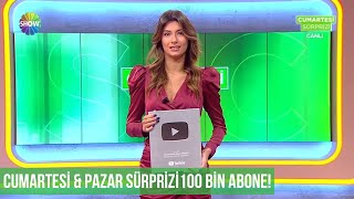Artesi & Pazar Sürprizi 100 Bin Abone