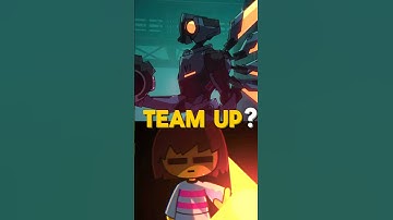 Will Frisk & V1 TEAM UP In Indie Cross? #indiecross #undertale #frisk #v1 #ultrakill #indie #ccart