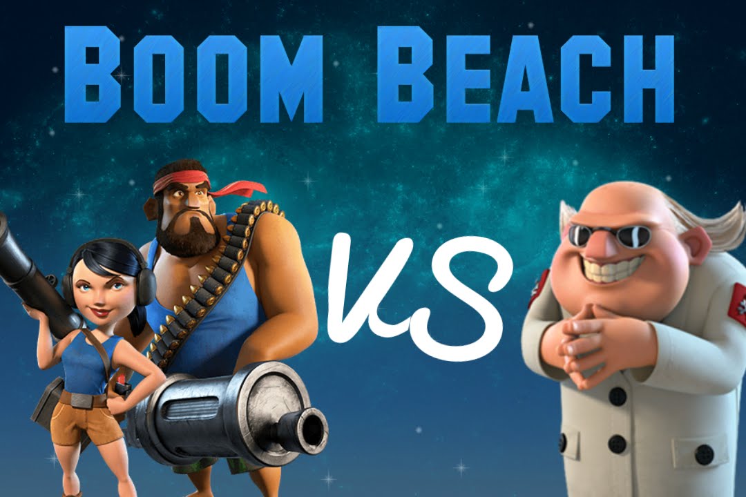 Boom Beach - Dr. Terror stages (1080p, 60fps)
