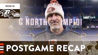 Browns vs. Ravens Week 18 | Postgame Recap