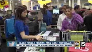 Mad dash for holiday deals