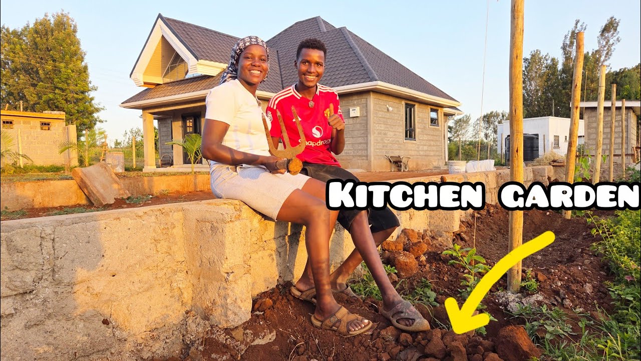 Living in Our Unfinished Dream House 😮 Starting Our Kitchen Garden from Scratch