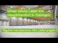 So geht moderne und nachhaltige Logistik! FPV-Flug durch unser neues Lager in Tübingen!