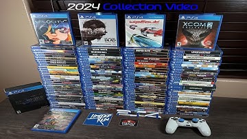 PS4 Collection Video  2024 Part 1 With 122 Games Total!!