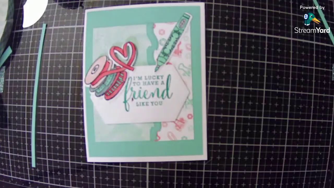 Paper Paws Papercrafting craft group card kit challenge August