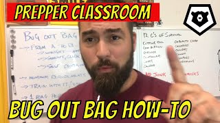 Prepper Classroom, Episode 28: Bug Out Bag How-To