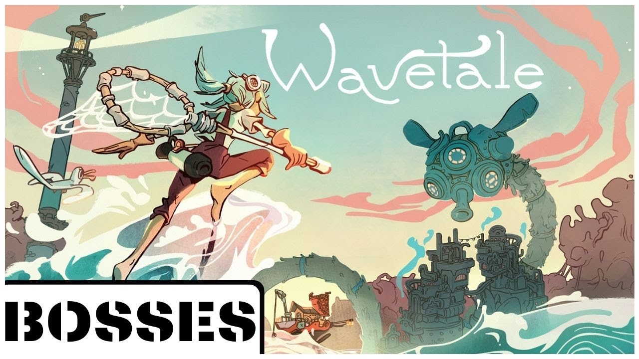Wavetale - All Bosses + Ending