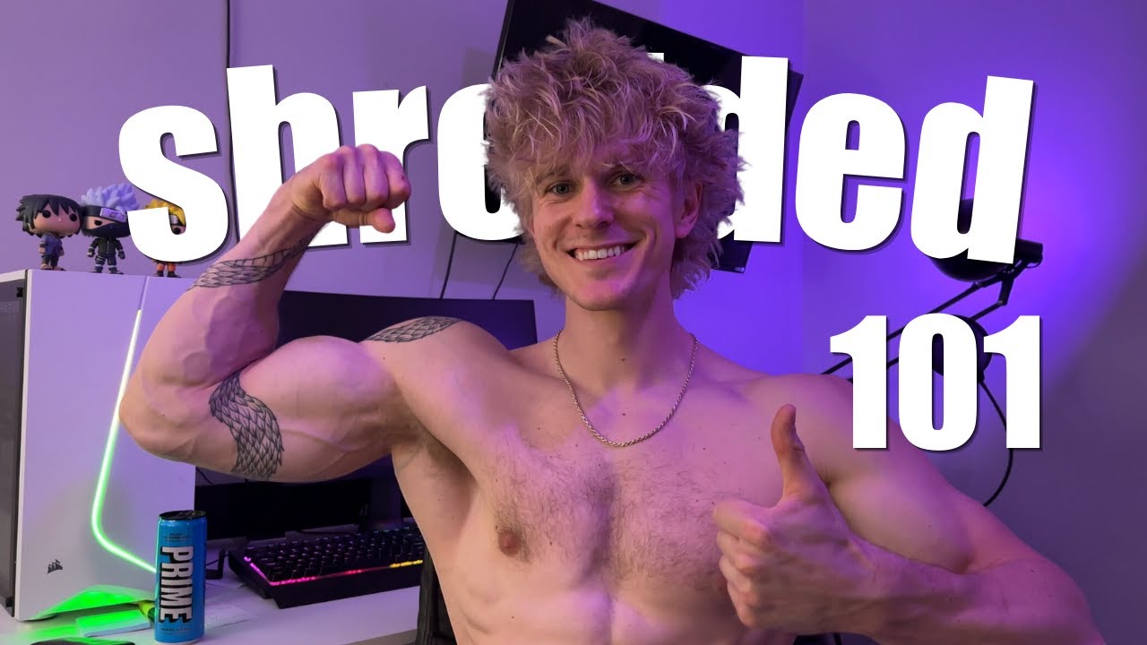 SHREDDED 101 full guide (body recomp tutorial) - YouTube