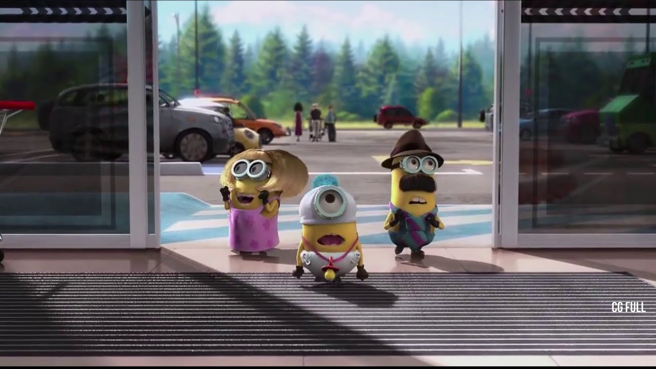 Minions (2015) - Road Trip to Orlando With The Evil Family