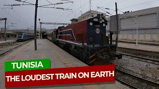Travel vlog - Cross Country by TRAIN in TUNISIA! | Drawyah Vlogs
