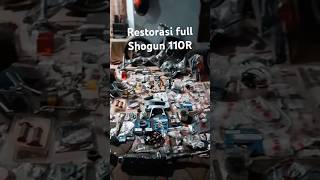 Restorasi full Suzuki Shogun 110R part 1 #restoration #shogun #suzukishogun #automobile