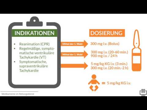 Medikamente im Rettungsdienst - Amiodaron