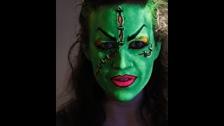 How to Create a Frankenstein Monster Makeup - FacePaint.com