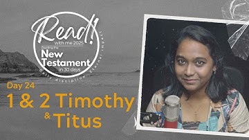 Day 24 | Read with me 2025 | New Testament in 30 days | #readwithme